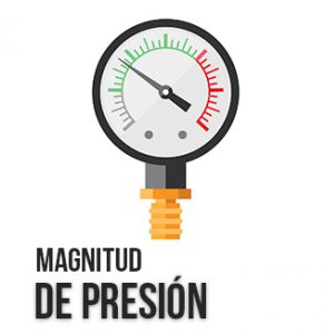 magnitud presión